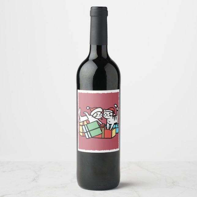 Embrace your free spirit and wild heart with our B Wine Label (Front)
