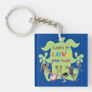 Embrace your inner monster  keychain