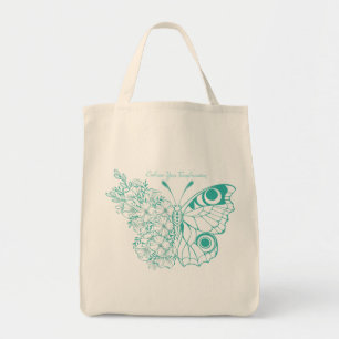 Embrace Your Transformation Butterfly Tote Bag