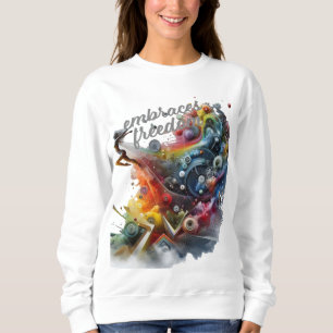 embraces freedom 25 sweatshirt