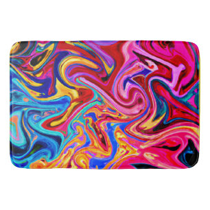 Embracing Abstraction for Visual Impact Bath Mat