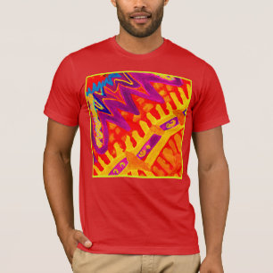Embracing Colourful Pattern Design T-Shirt