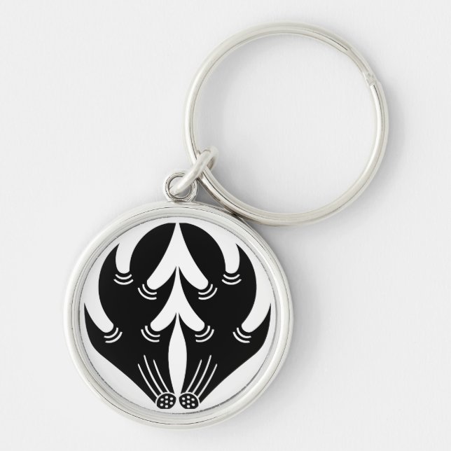 Embracing Deer horns Keychain (Front)