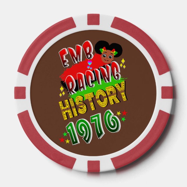 Embracing History 1976 Poker Chips (Front)
