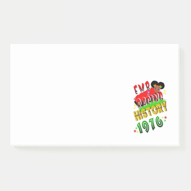Embracing History 1976 Post-it Notes (Front)
