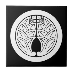 Embracing japanese gingers in circle tile