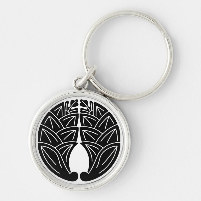 Embracing japanese gingers keychain (Front)