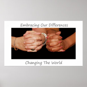 Embracing Our DIfferences Poster