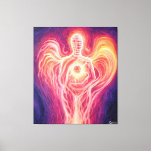 Embracing the inner sun canvas print