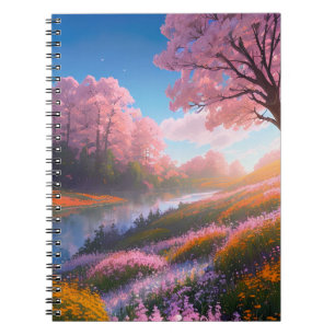 Embracing the Morning Glow Notebook