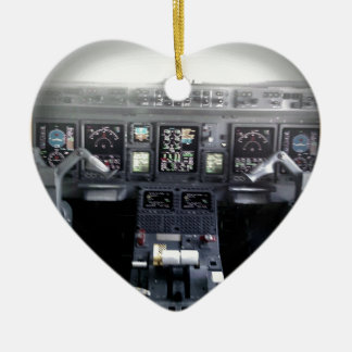 Embraer 145 Flight Deck Ceramic Ornament