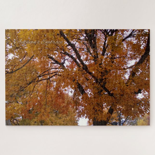 Embrassage d'automne - Puzzles d'Ember tranquilles (Horizontal)
