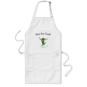Embrasse le long tablier de Cook