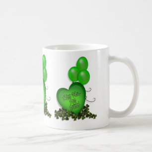 Embrasse-moi Je suis Irlandais coeur Mug
