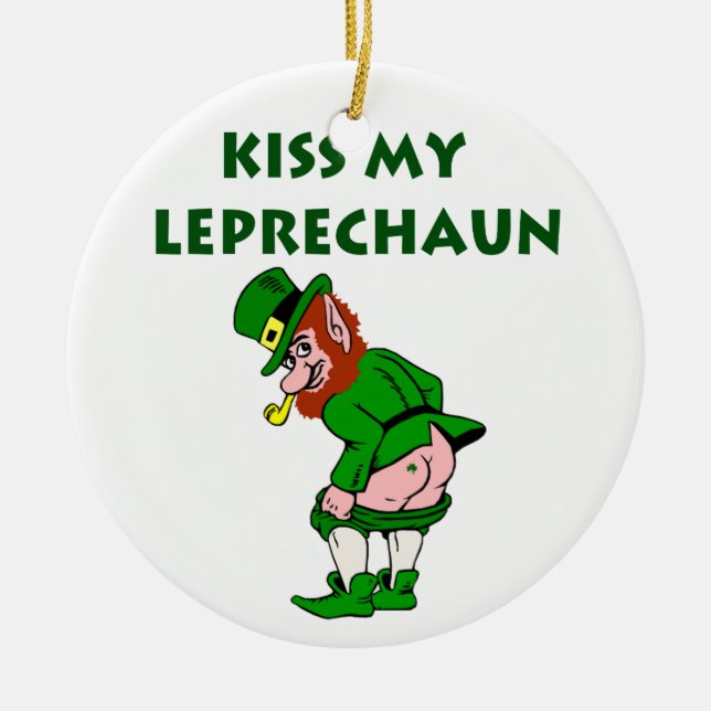 Embrasse Mon Ornement Leprechaun (Devant)