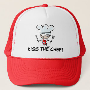 Embrassez le casquette drôle de BBQ du chef   pour