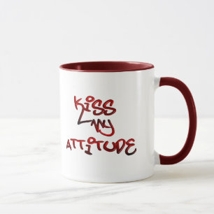 Embrassez ma tasse d'attitude