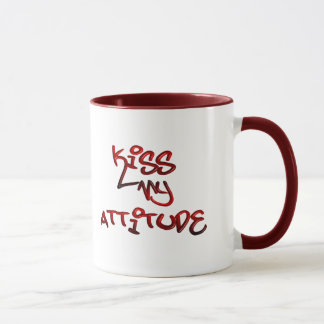 Embrassez ma tasse d'attitude