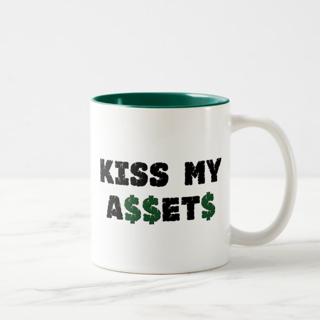 Embrassez ma tasse drôle d'investisseur de (Droit)