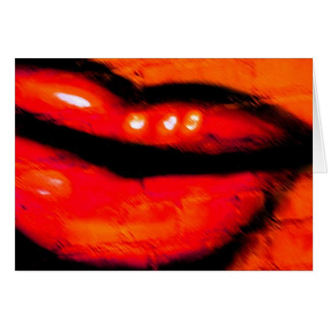 Embrassez-moi carte (Devant horizontal)