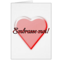 Embrassez-moi carte