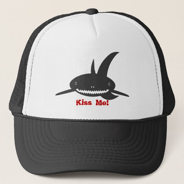Embrassez-moi casquette de requin (Devant)