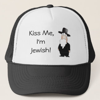 Embrassez-moi, je suis juif ! casquette drôle