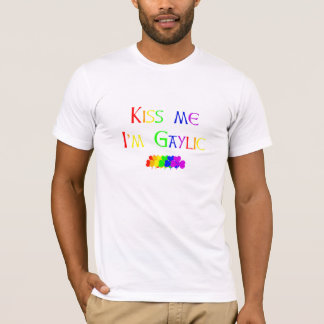 Embrassez-moi, je suis T-shirt de Gaylic