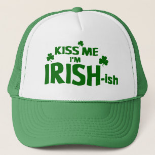 Embrassez-moi que je suis casquette Irlandais-ish