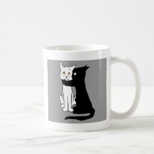 Embrassez-moi tasse de cadeau de chat