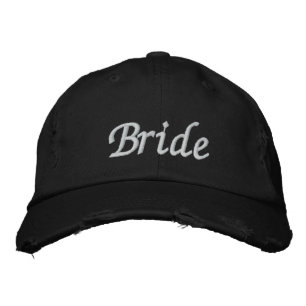 Embroider Gifts Bride Hat   Cap