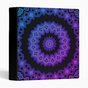 Embroidered beads pattern binder