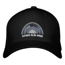 Embroidered Black Cap