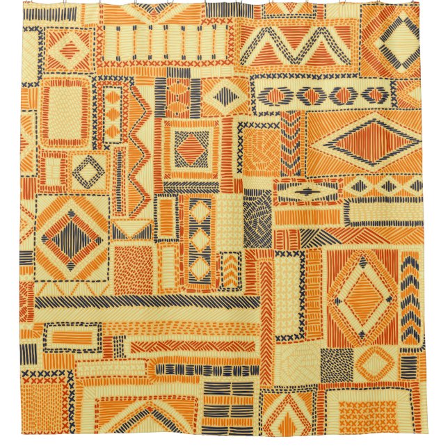 Embroidered Bohemian Patchwork Seamless Pattern (Front)