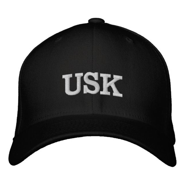 Embroidered cap (Front)