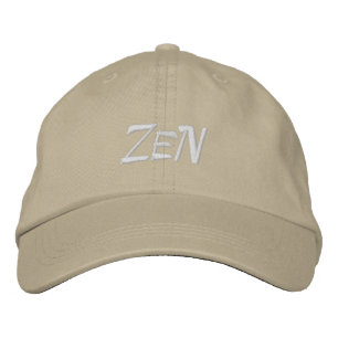 Embroidered Cap Zen design