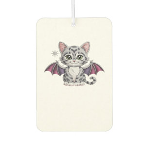 embroidered cat bat Classic T-Shirt Air Freshener