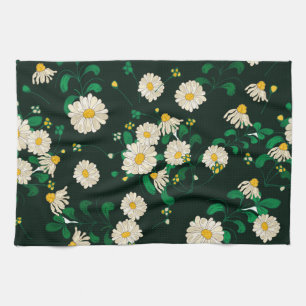 Embroidered children's drawing imitation. kitchen towel