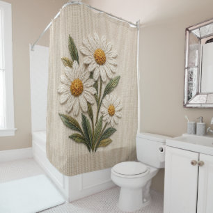 Embroidered Daisy Bloom