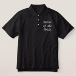 Embroidered Father of the Bride<br><div class="desc">A perfect gift for the Father of the Bride, this embroidered zip up. Customize embroidery font and colour.</div>