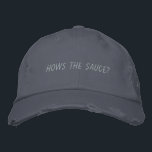 Embroidered Hat<br><div class="desc">Supoprt rankin’s Food Reviews love of iced tea with this hat. This design features Rankins Food reviews on the side.</div>