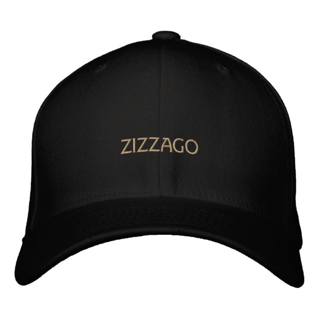 Embroidered Hat Basic Flexfit Wool Cap (Front)