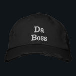 Embroidered Hat Da Boss<br><div class="desc">Embroidered Hat Da Boss</div>