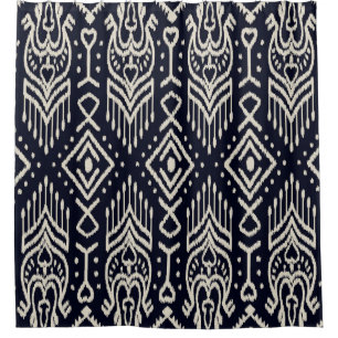 Embroidered Ikat Fabric: Ethnic Elegance.
