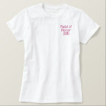 Embroidered Maid of Honour Dated Wedding Polo<br><div class="desc"></div>
