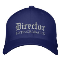 Embroidered Music Director Cap