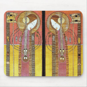Embroidered Panels by Margaret Macdonald Mouse Pad