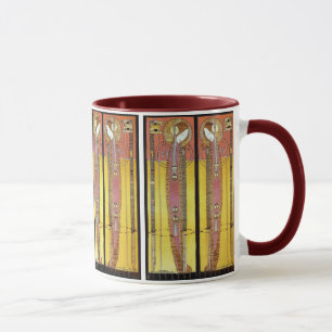 Embroidered Panels by Margaret Macdonald Mug