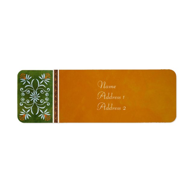 Embroidered Return Label (Front)