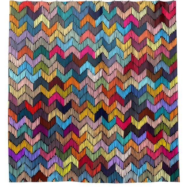 Embroidered seamless geometric pattern. Ornament E (Front)